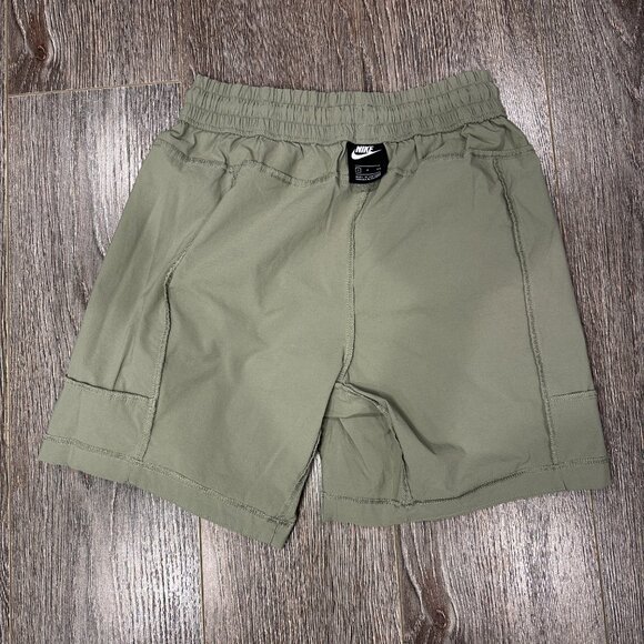Nike Men’s Sportswear Woven Utility Shorts – Size Small (Olive Green) - Picture 7 of 8